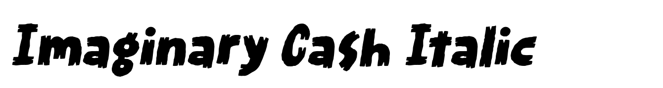 Imaginary Cash Italic